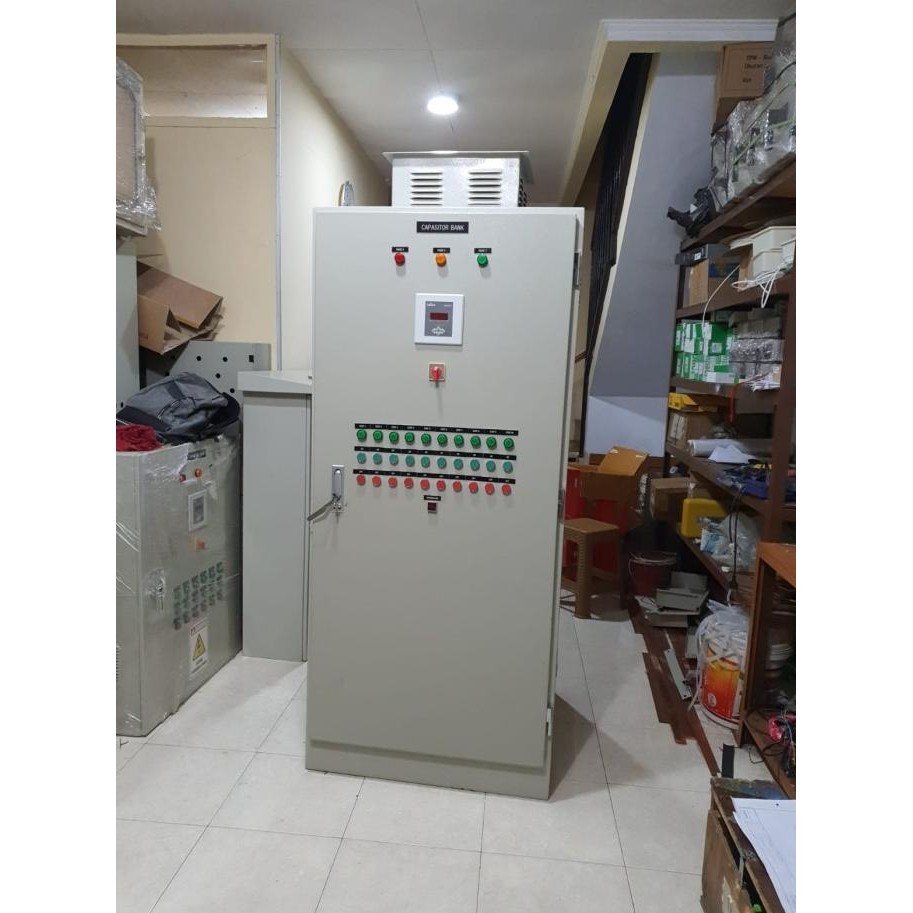 PANEL CAPASITOR BANK DAYA 600KVAR 12Step AUTOMATIC/PANEL KAPASITOR BAN