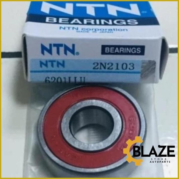 BALL BEARING BERING 6201LLU 6201 LLU NTN ORIGINAL