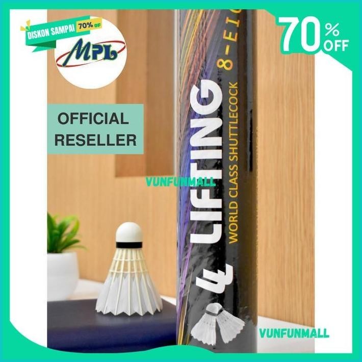 SHUTTLE COCK BOLA BADMINTON LIFTING 8-EIGHT BEST QUALITY 