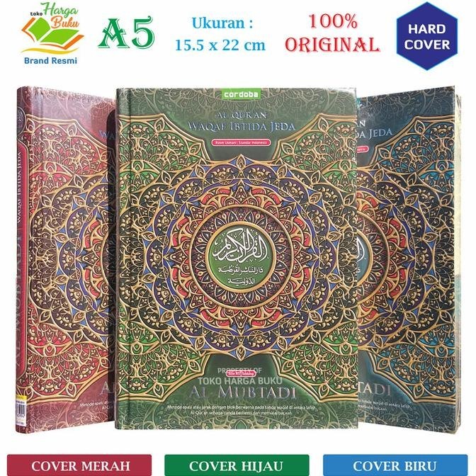 

Al-Quran Al-Mubtadi A5 HC Waqaf Ibtida Jeda Non-Terjemah - Cordoba