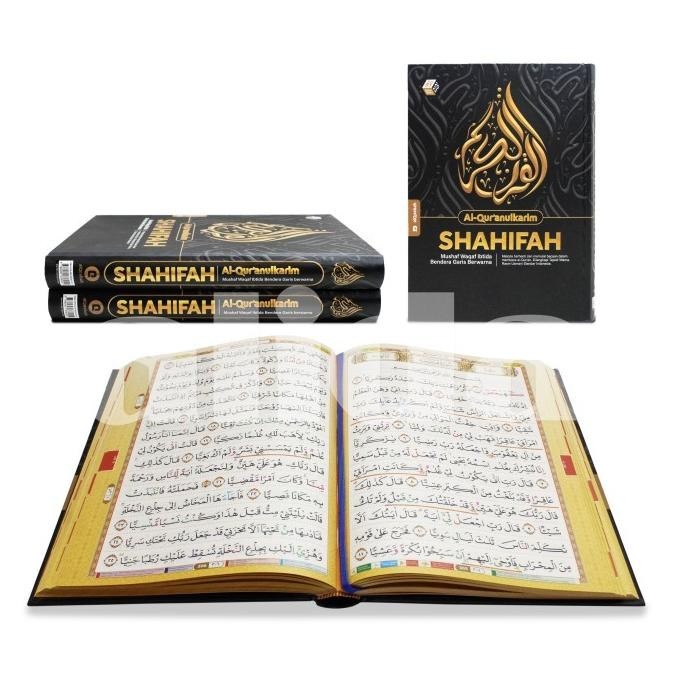 

Alquran Tajwid Waqaf Ibtida SHAHIFAH Alqosbah Uk B5 Al-Quran Utsmani