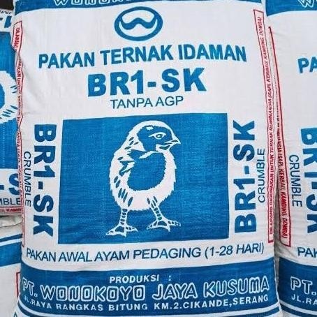 SALE  Pakan Broiler starter BR1-SK Wonokoyo Repack 10 Kg