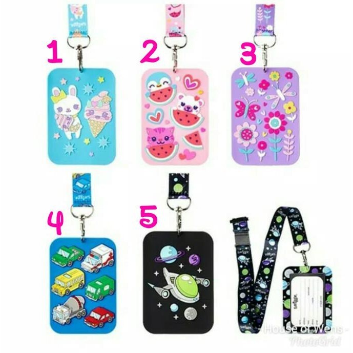

Big Sale Smiggle Sunny Buss Pass Lanyard - Gantungan Name Tag Smiggle Stok Terbatas