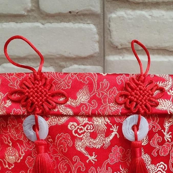 

OLH - Dompet Kain Jumbo Angpao Jumbo Koin Giok Murah Amplop Kado Uang Imlek TERLARIS