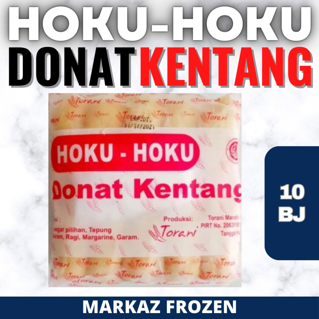 

HOKU HOKU DONAT KENTANG (20/Q)