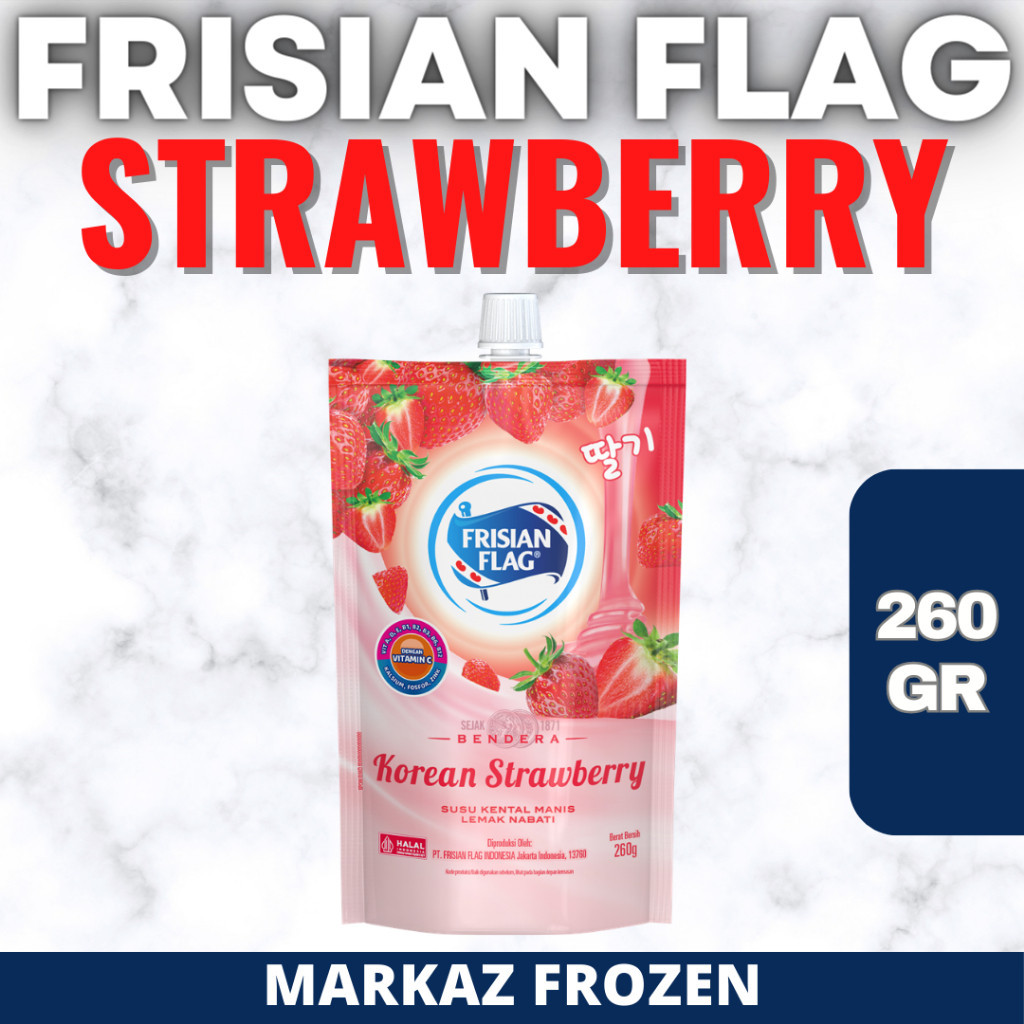 

FRISIAN FLAG POUCH 260ML STRAWBERRY (24/Q)