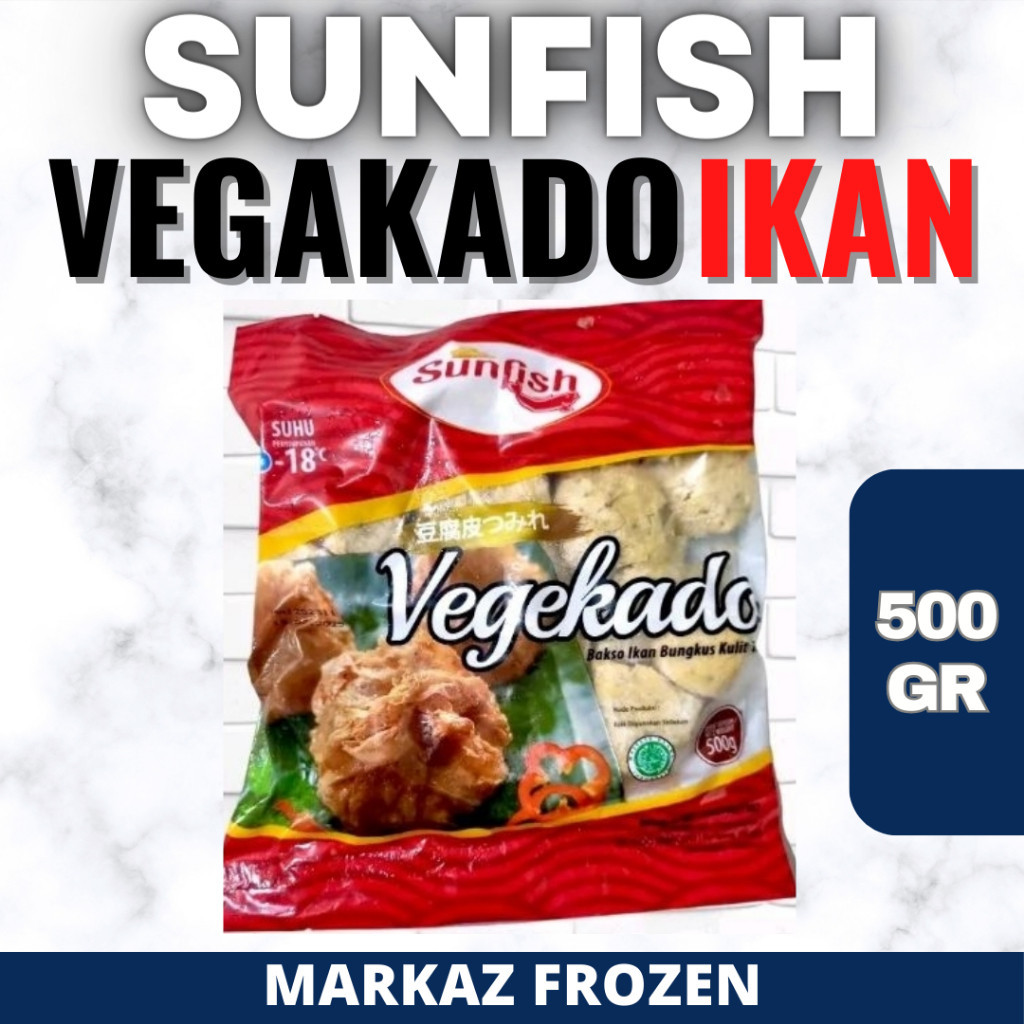 

SUNFISH VEGEKADO 500GR (24/Q)