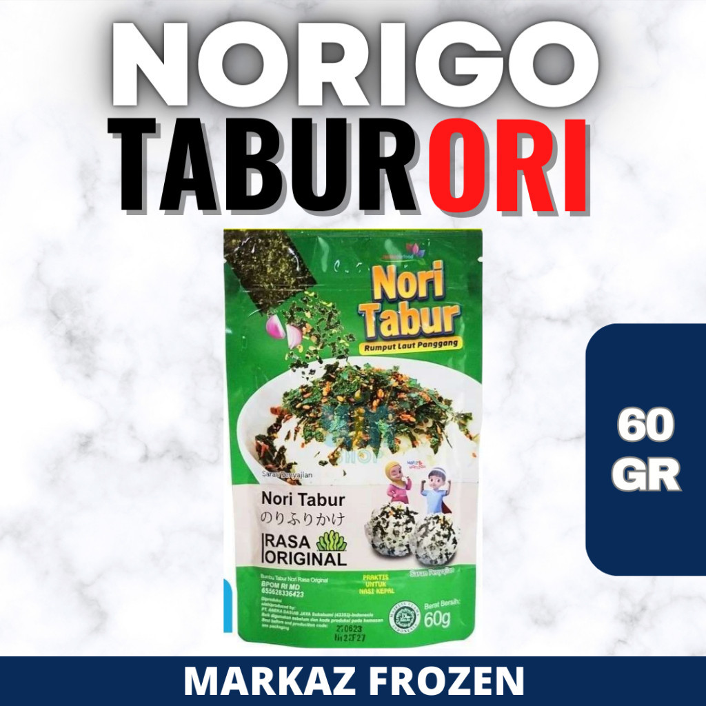 

NORIGO NORI TABUR ORI 60GR (20/Q)