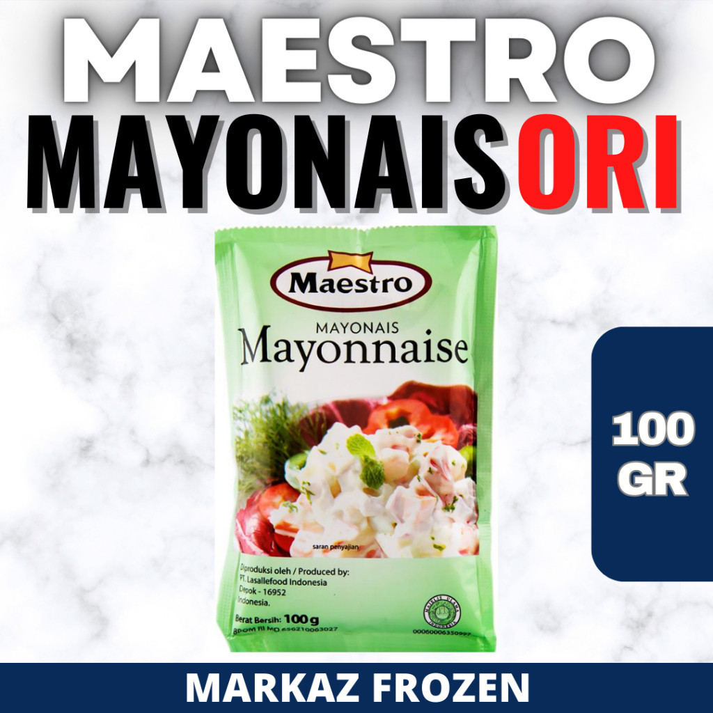 

MAESTRO MAYONAISE SACHET 100GR (40/Q)