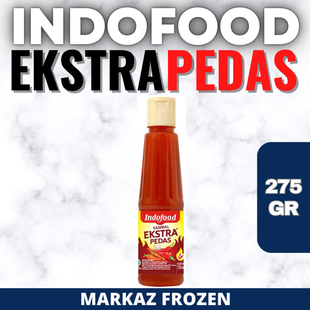 

INDOFOOD SAUS EXTRA PEDAS 275ML (24/Q)