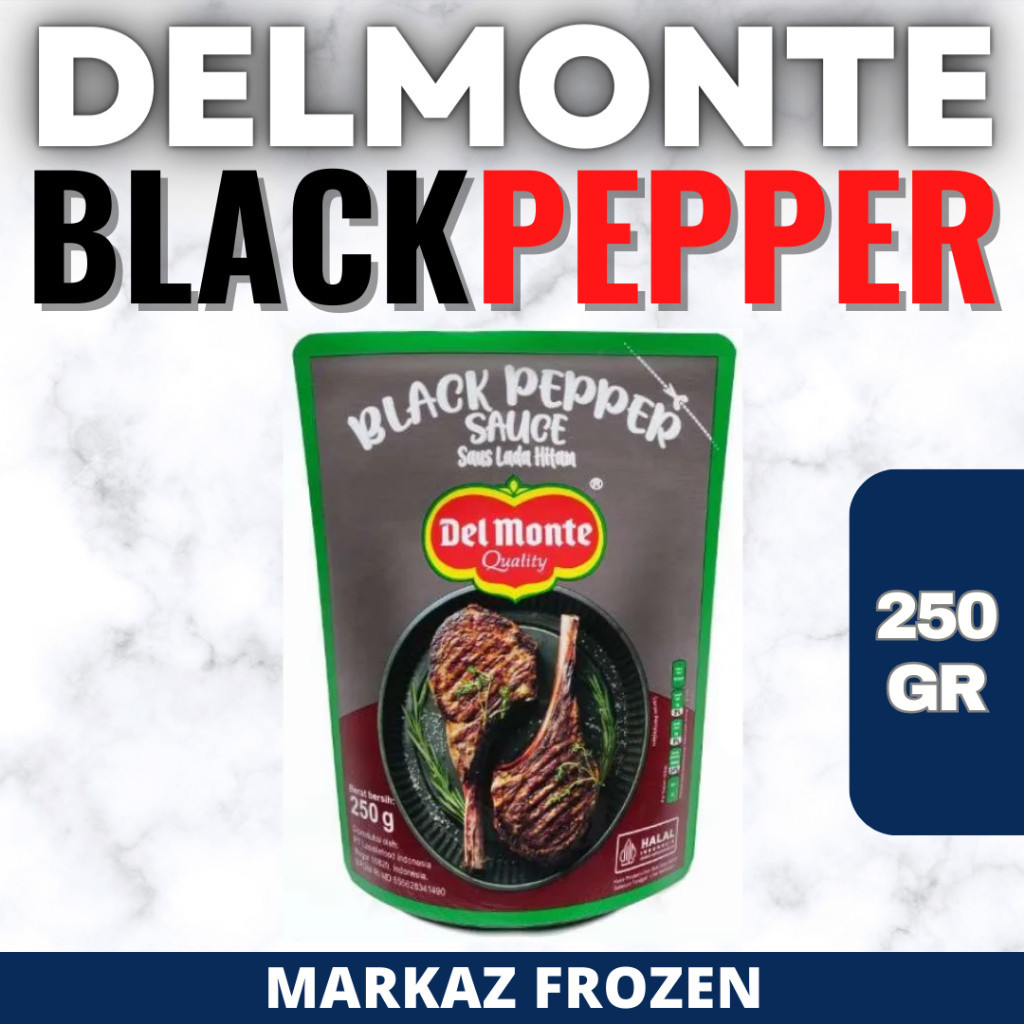 

DELMONTE BLACKPEPPER SAUCE 250GR (24/Q)