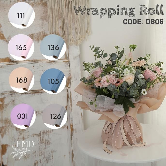 DB06 | Flower Wrapping Roll | Bouquet Wrapping Paper