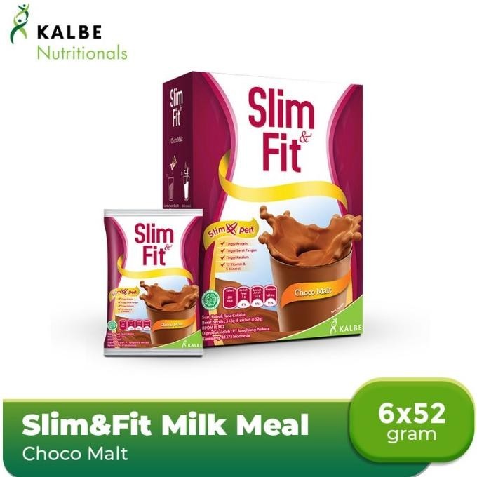 

Slim&Fit Milk Meal Replacement Choco Malt 6x52 gr