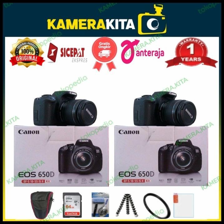 Canon Eos 650D Kit 18-55Mm / Kamera Canon Eos 650D Kit 18-55Mm