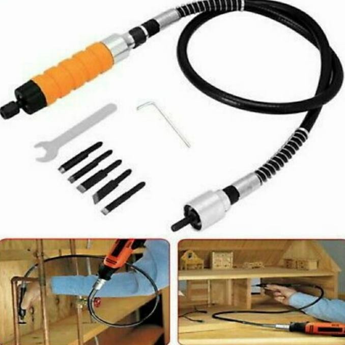 

Fleksibel Tata Ukir Pahat Elektrik 6Mm Woord Carving Mesin Bor Rotari