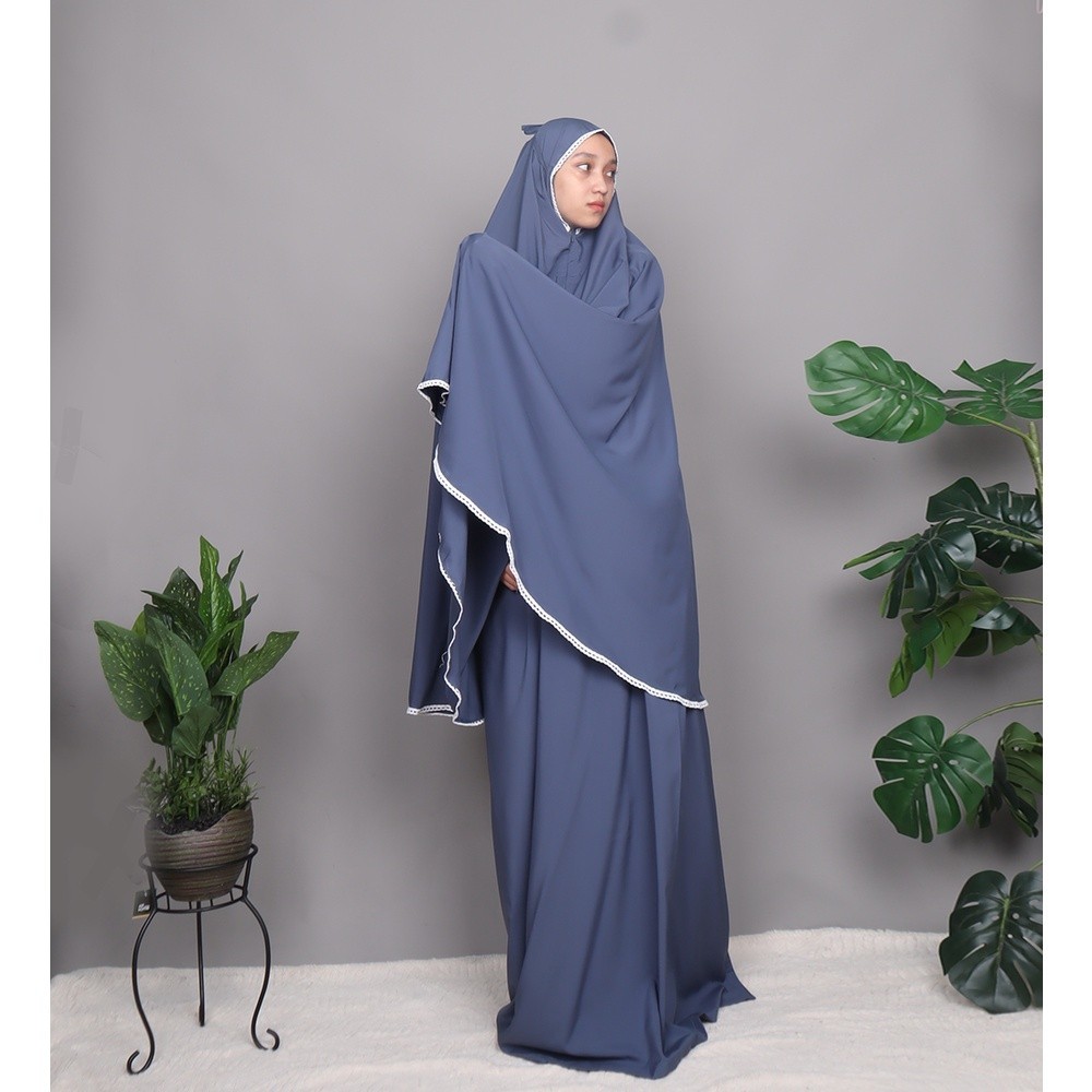 PREMIUM DAILY LUMINARA l VULANA - Mukena Vulana Traveling Silky 2in1