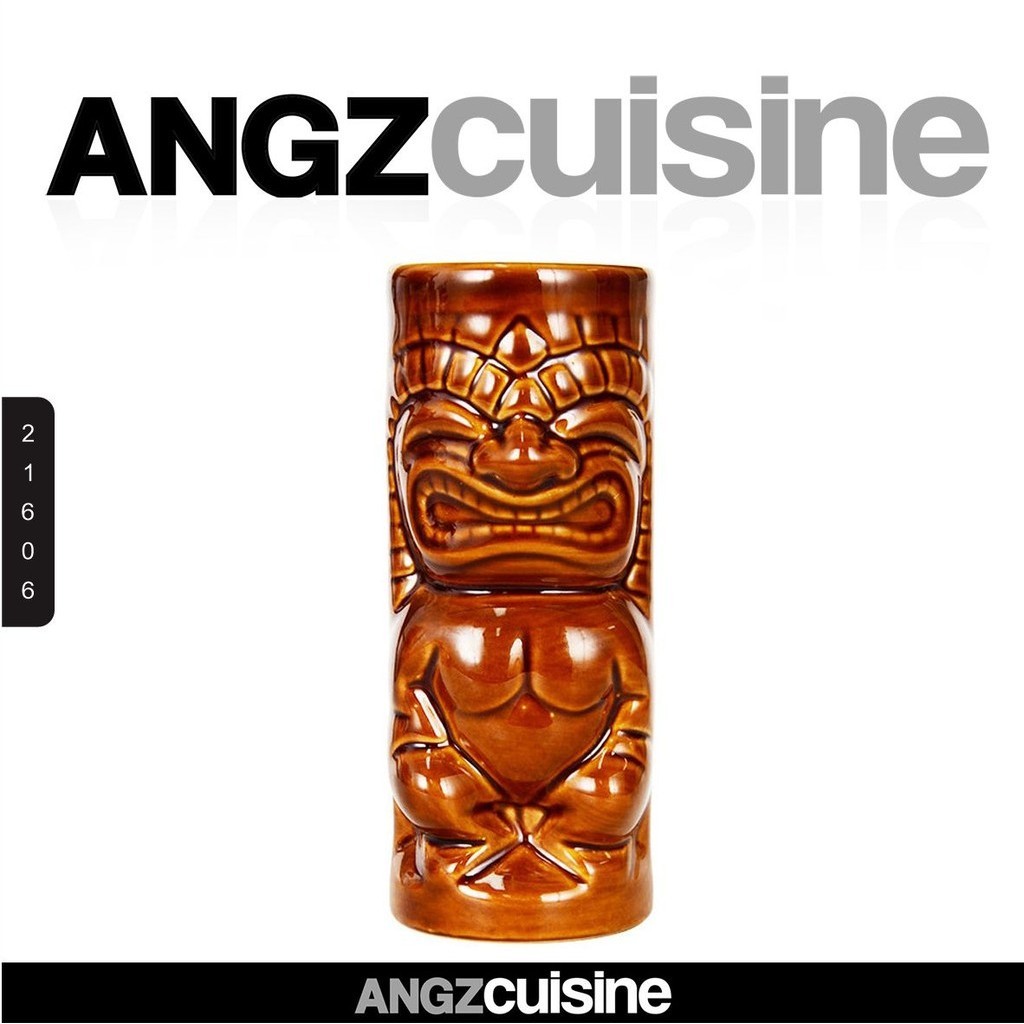 Gelas Minuman Hawaiian Maikai Cocktail Cup Brown 350ml mlg