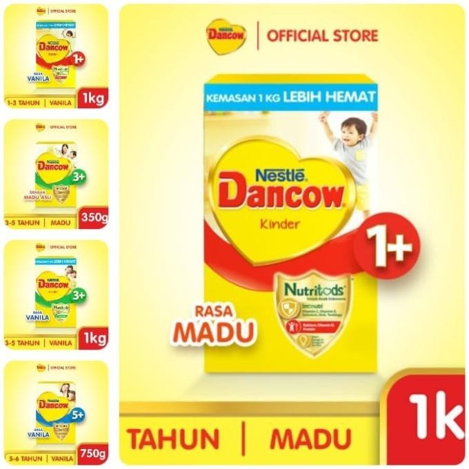 

Dancow Susu Pertumbuhan 1+/ 3+/ 5+ 1000gr GMM