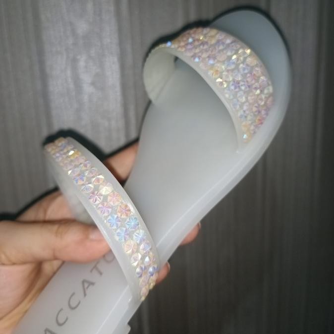 Ready Stok Sendal Flat Jelly Wanita Light Staccato Original Ready Olilavawa