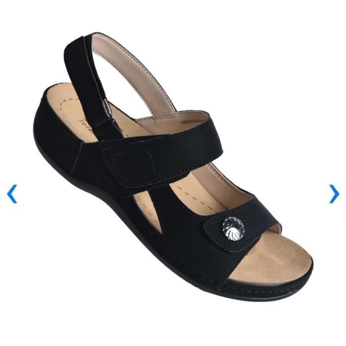 Sedia Dr. Kong Ukuran 37 Sandal Wanita Comfort S8000234 - Hitam Dariaulani