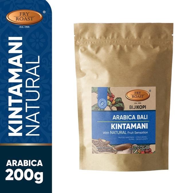 

KOPI ARABIKA BALI KINTAMANI NATURAL 200 GR BIJI DAN BUBUK