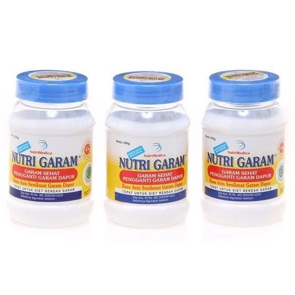 

Nutri Garam Sehat Pengganti Garam Dapur 300 gram