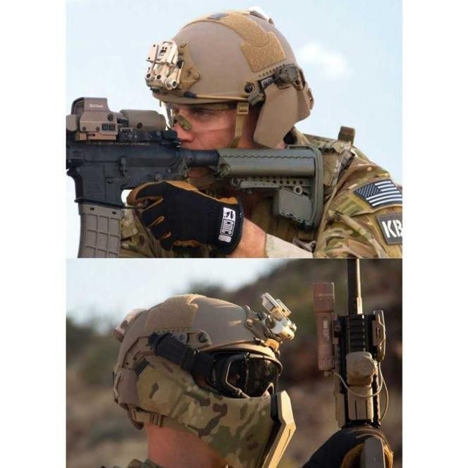 Helm Tactical Airsoftgn Paintball Cs Swat Counter Strike Helm Perang