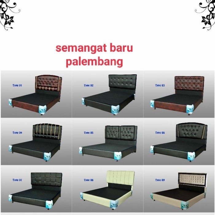 *:*:*:*:*] Divan Sandaran Springbed Box Divan Kayu Spring Bed Rangka Tempat Tidur