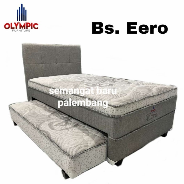 `````````] Bed Sorong Olympic 2in1 eero twin silver series springbed Sorong anak