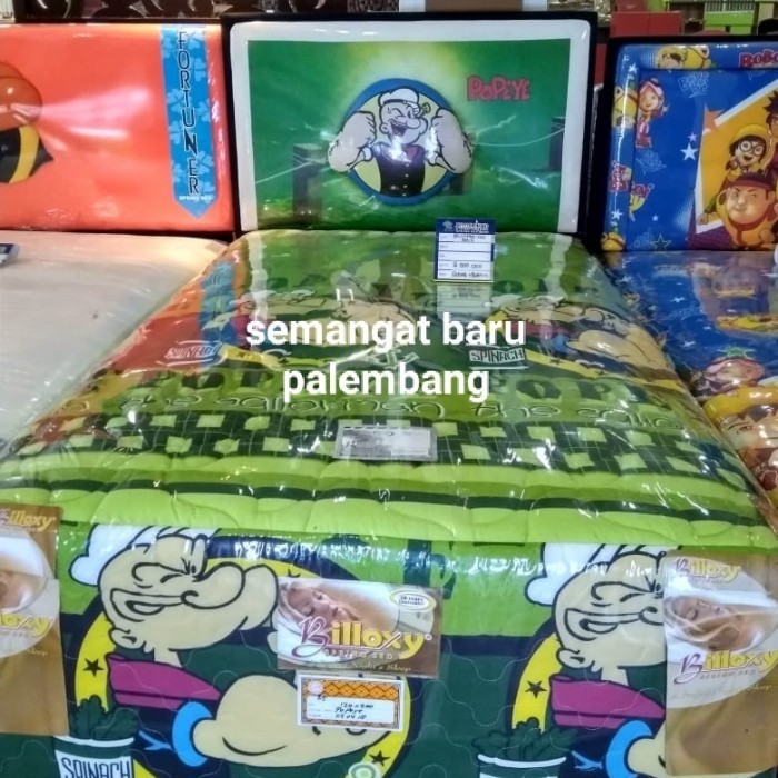 *:*:*:*:*] Bedsorong Biloxy Springbed Sorong Anak Gambar Popeye Kasur 2in1 murah