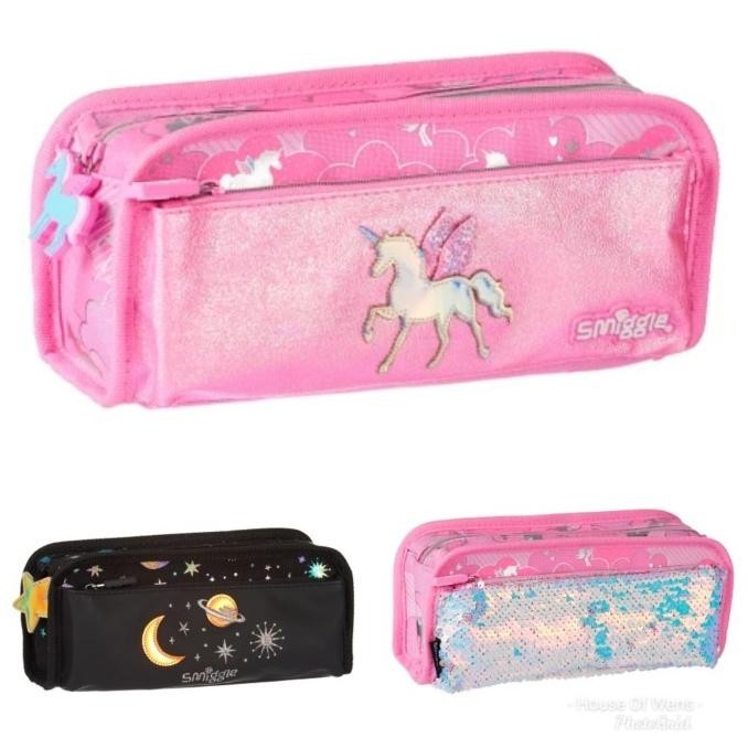 

Smiggle Lunar Threefold Pencil Case - Tempat Pensil Smiggle Pengiriman Cepat