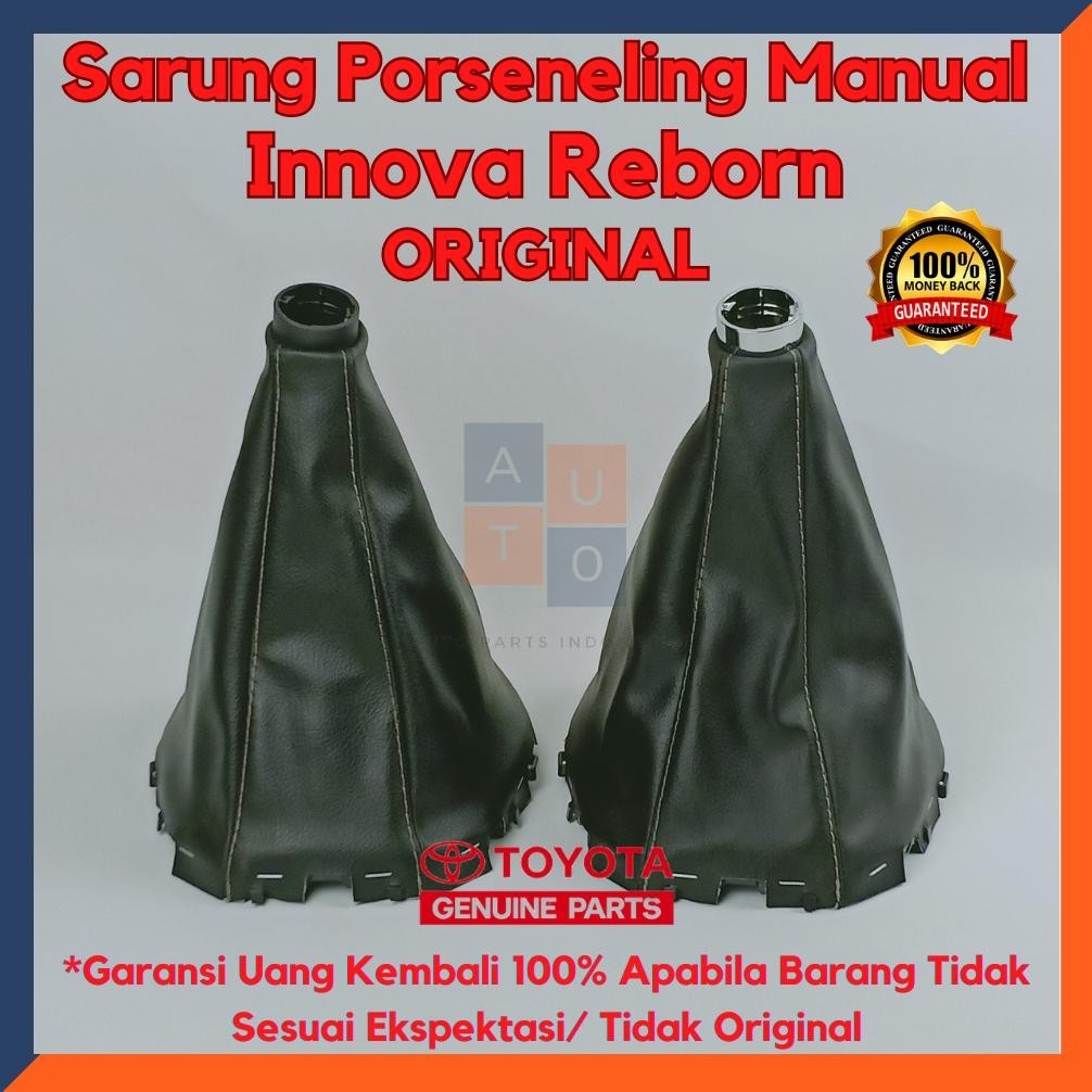 Sarung Perseneling Manual Innova Reborn Original/ Cover Shift knob Manual Innova Reborn ORI
