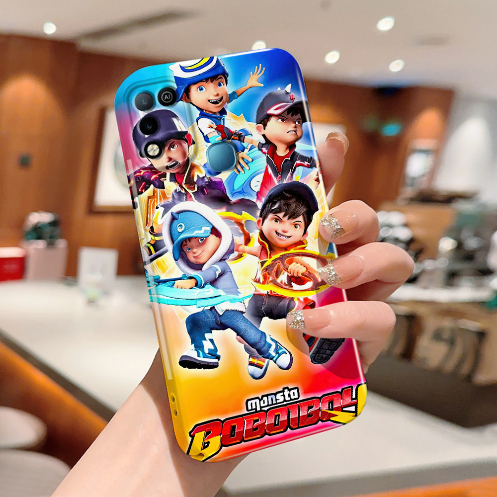 Hard case Akrilik Feilin Kompatibel Untuk Infinix Hot 9 Play 10 Play 11 Play 12 Play Smart 6 aesthet