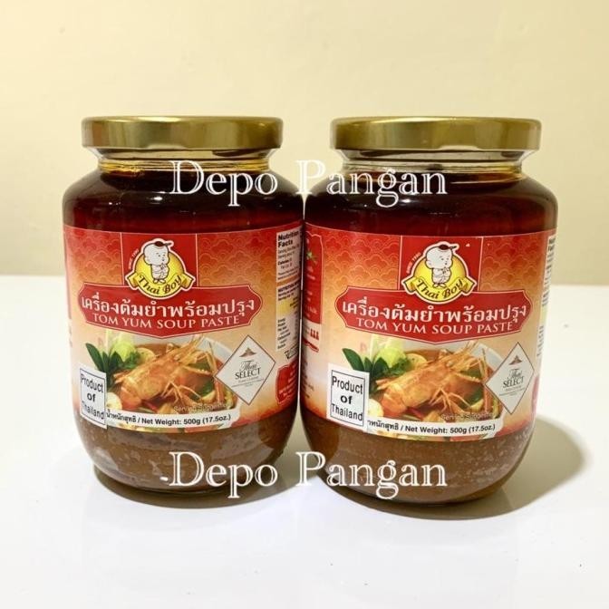 

Bumbu Tomyam - Tomyum Paste Thai Boy 500 Gr Halal Saus Thailand Enak