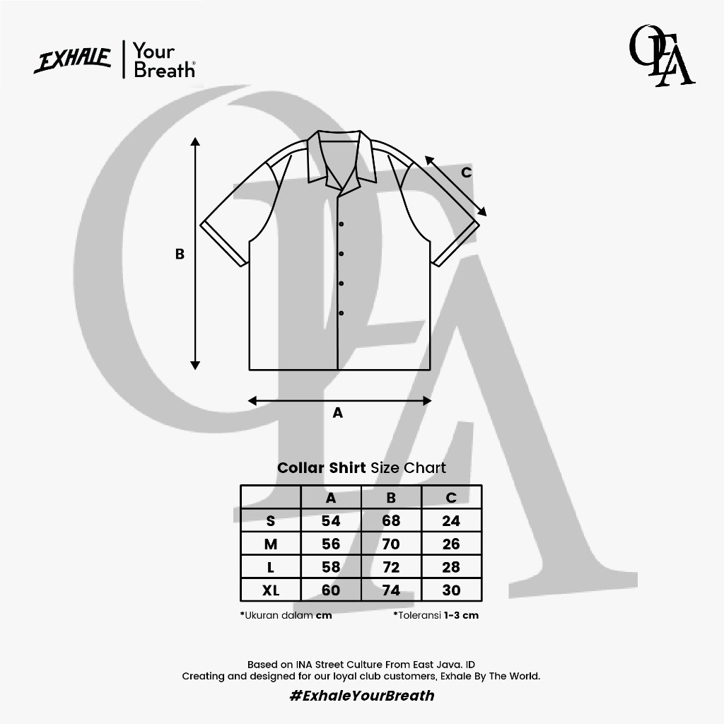 [LAST EDITION] CEKIDOT Exhale Defeated Collar Shirt