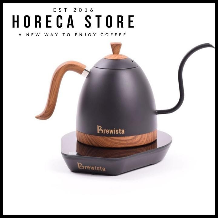 BREWISTA ELECTRIC KETTLE BLACK 600ML - TEKO LISTRIK BREWISTA ORIGINAL