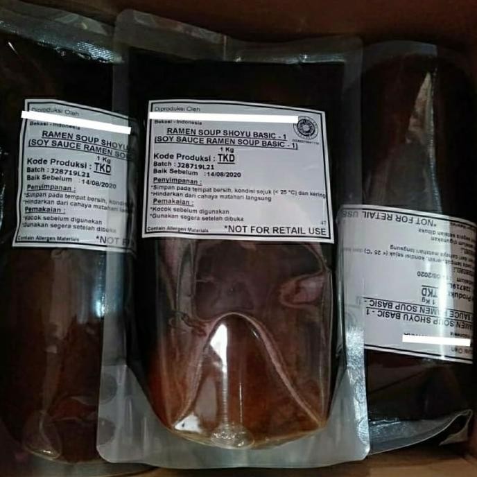 

Ramen Soup Shoyu Basic Halal | Soy Sauce Ramen Soup | Shoyu Ramen 1Kg