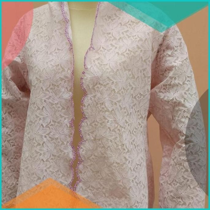 Kebaya Encim Nyonya Lawasan Pink Limited 13m4yZ4 last stok