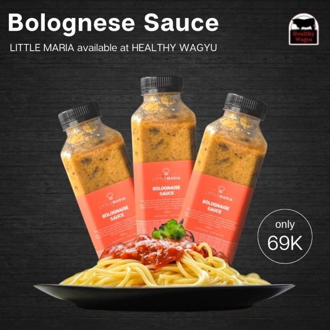 

Little Maria Bolognese Sauce Saus Pasta Bolognaise 500Gr