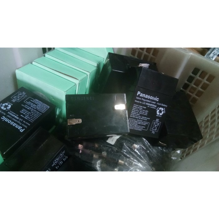Baterai Battery Aki Kering Dry Accu 6V 6 Volt 4.5Ah 4,5 Amper 6Volt