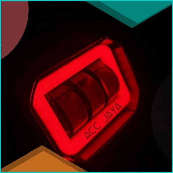 LAMPU TEMBAK K30 3 MATA 30 WATT KOTAK LAMPU TEMBAK CWL LED LAMPU 13m4y