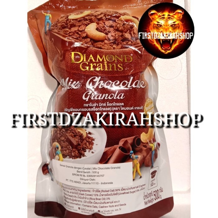 

Diamond Grains X Chocolate Granola 500Gr