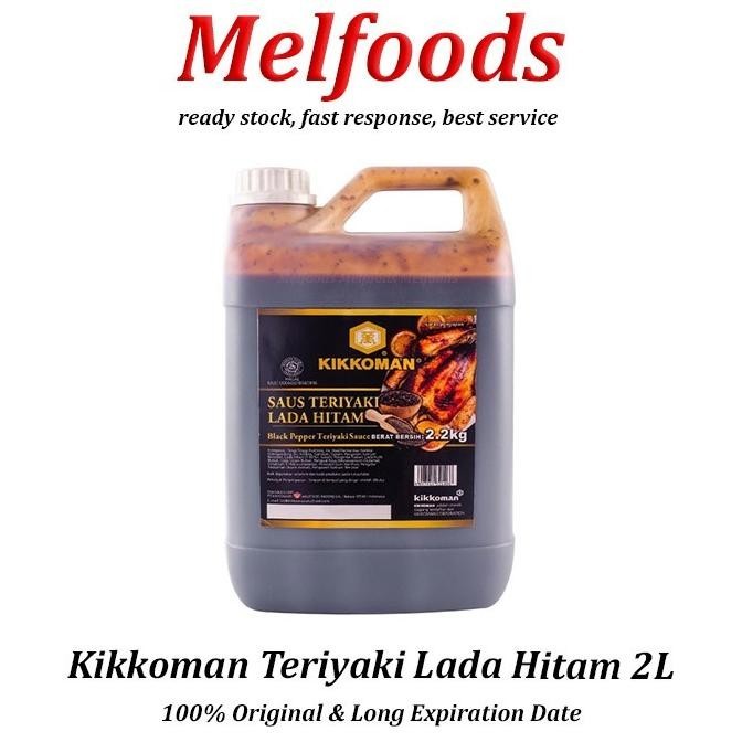 

Grab/Gojek Kikkoman Teriyaki Lada Hitam Halal 2L
