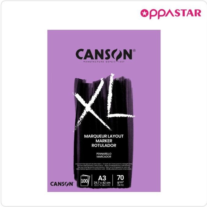 

Canson Xl Marker A3 100 Lembar - Kertas Gambar 200297237