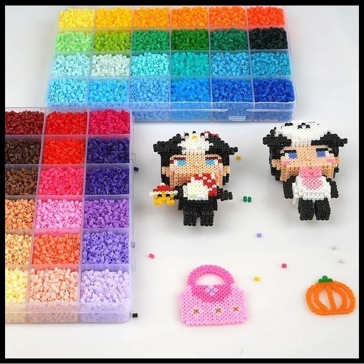 

TERMURAH 1300PCS ARTKAL REFILL NO.C61-80 HAMA PERLER FUSE MIDI BEAD 2.6MM 13GR !!!!!