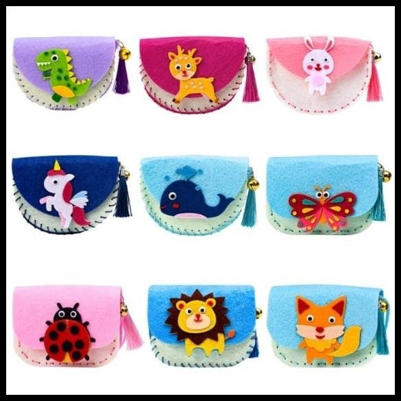 

GRATIS ONGKIR DIY TAS FLANEL / TAS FLANEL LUCU ART & CRAFT
