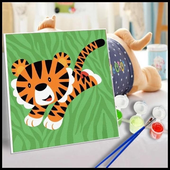 

GRATIS ONGKIR PAINTING BY NUMBER CHILDREN CANVAS / SET KANVAS LUKIS VERSI SHIO