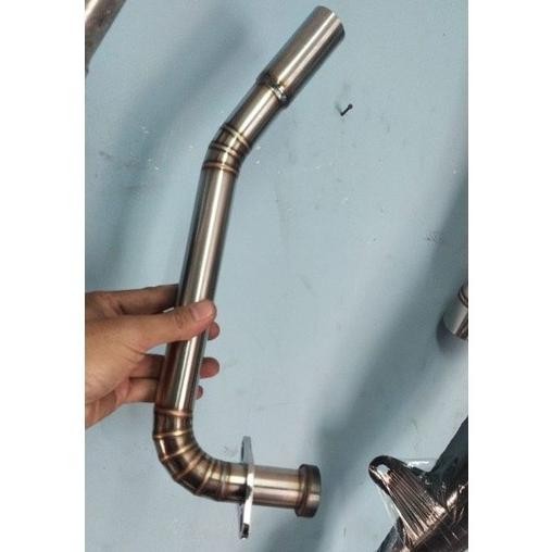 LEHERAN KNALPOT FINO KARBU UKURAN 26 CACING THAILAND KOLONG / MDM ORI