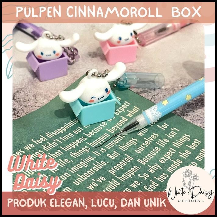 

DISKON PULPEN GANTUNGAN CINNAMOROLL BOX PREMIUM UNIK PENA KARDUS LUCU IMUT !!!!!!!
