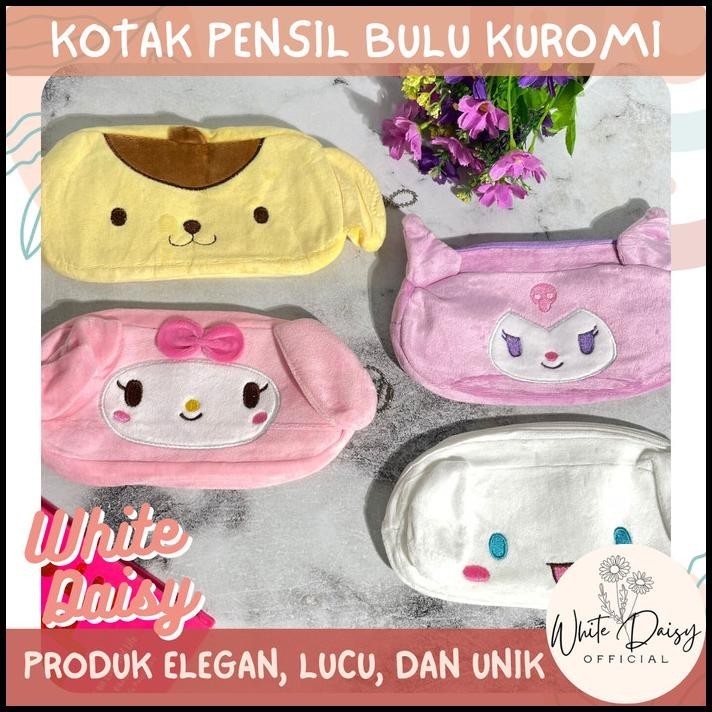 

TERMURAH KOTAK PENSIL KAIN KUROMI POUCH PREMIUM KUPING LUCU TEMPAT PENSIL IMUT !!!!!!!